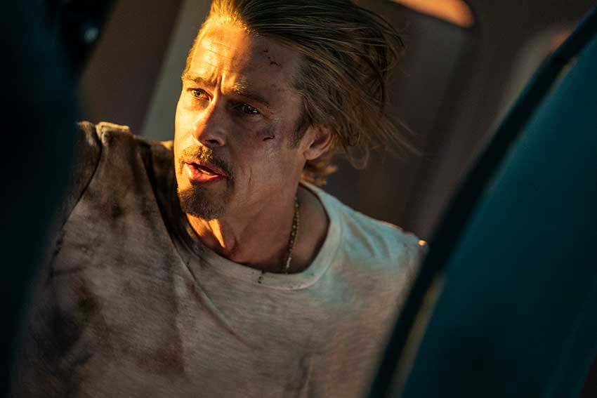 Brad Pitt in Bullet Train movie