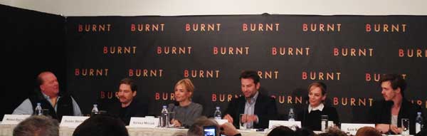 Burnt movie press conference