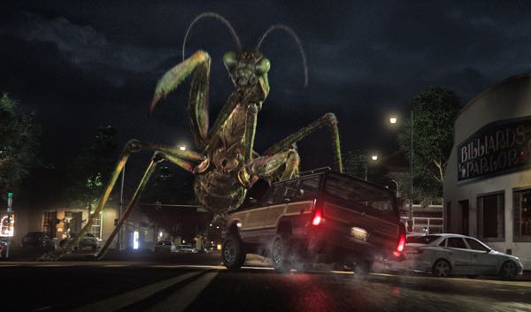 Goosebumps movie monsters praying mantis