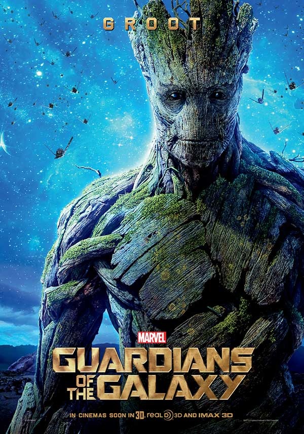GROOT Guardians of the Galaxy movie poster