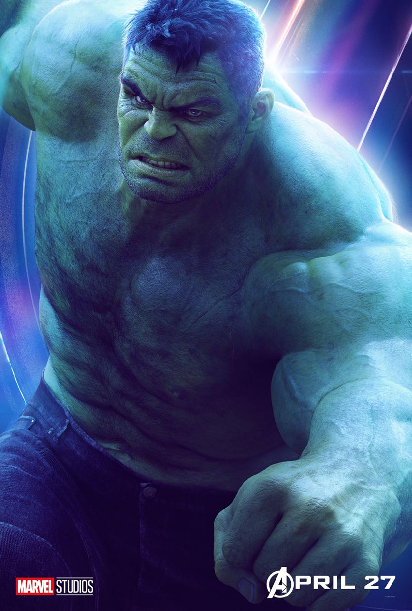 Avengers Infinity War Character Hulk