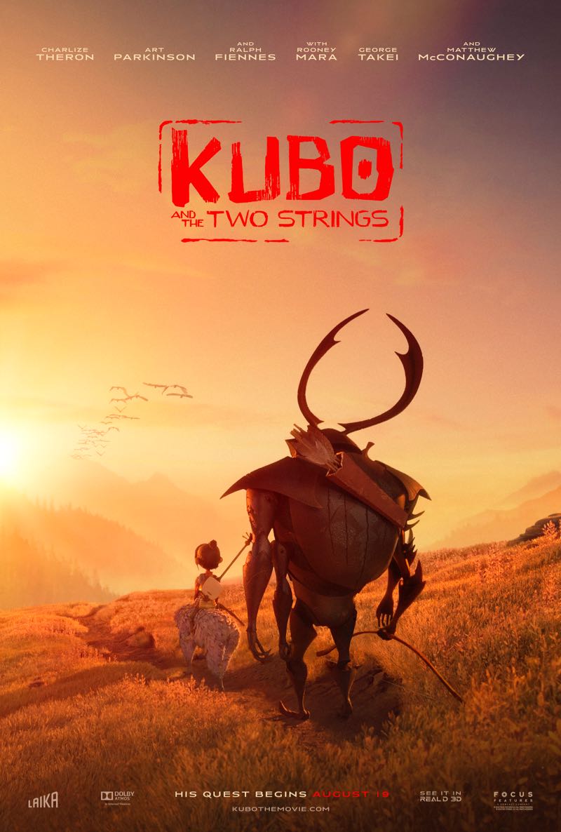 Kubo and the Two Strings movie posters 1