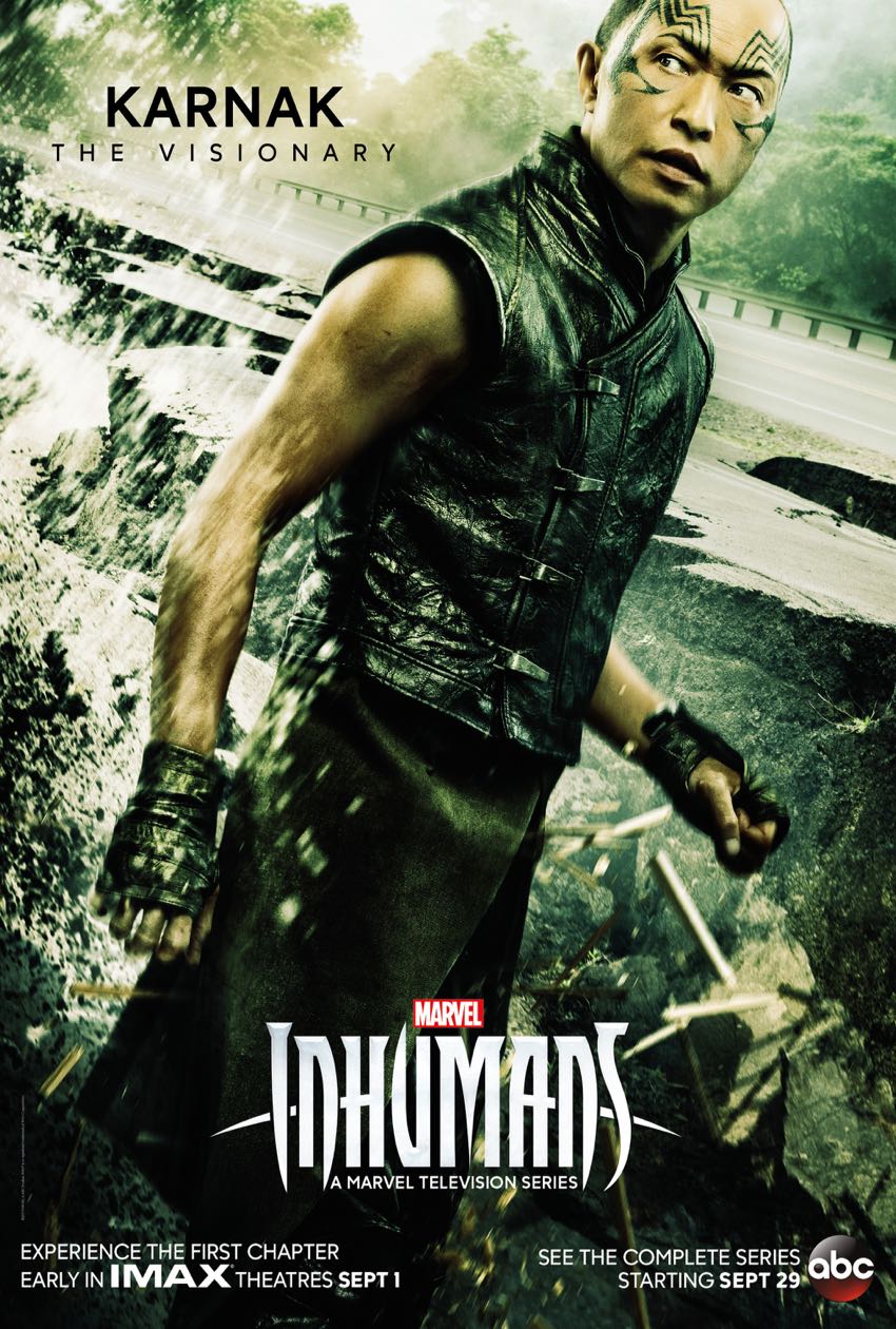 Marvel Inhumans Character Posters 4
