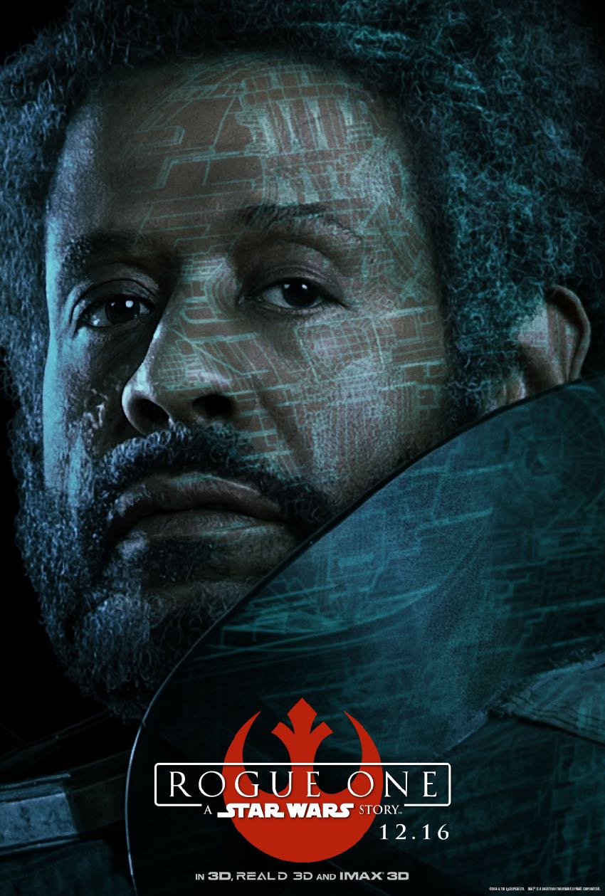 Star Wars Rogue One Character Posters Saw Gerrera