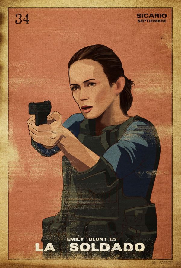 Sicario movie loteria posters1