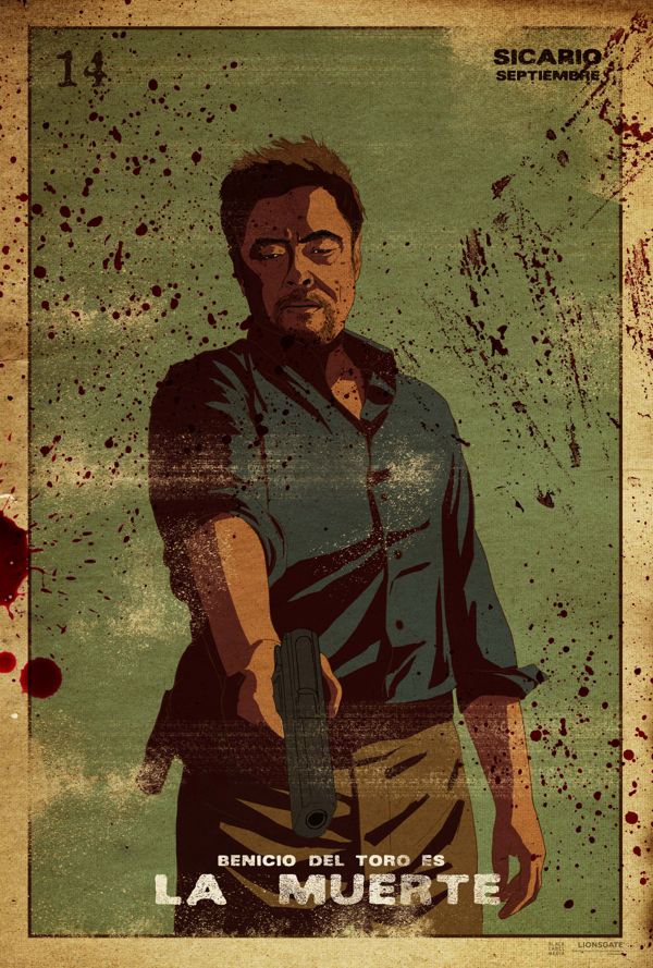 Sicario movie loteria posters4