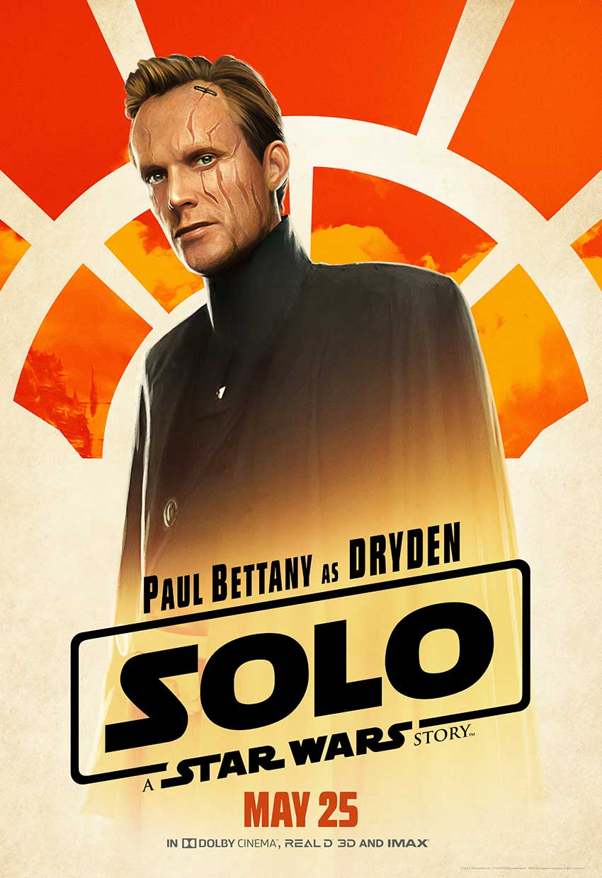 Solo Dryden Star Wars movie poster