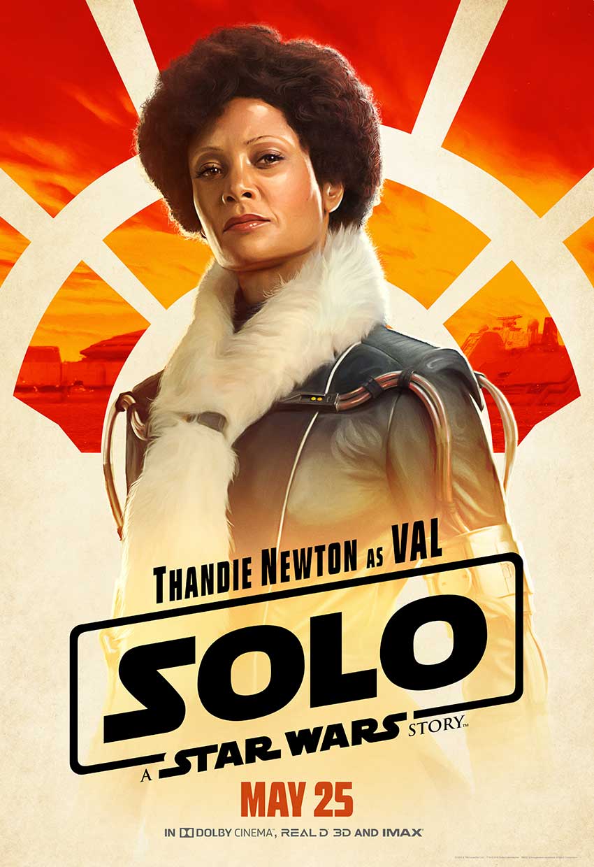 Solo Val Star Wars movie poster
