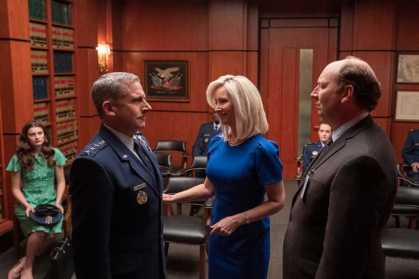 Space Force Netflix Steve Carell Lisa Kudrow