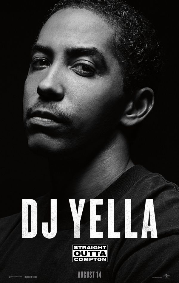 Straight Outta Compton posters Neil Brown Jr as DJ Yella