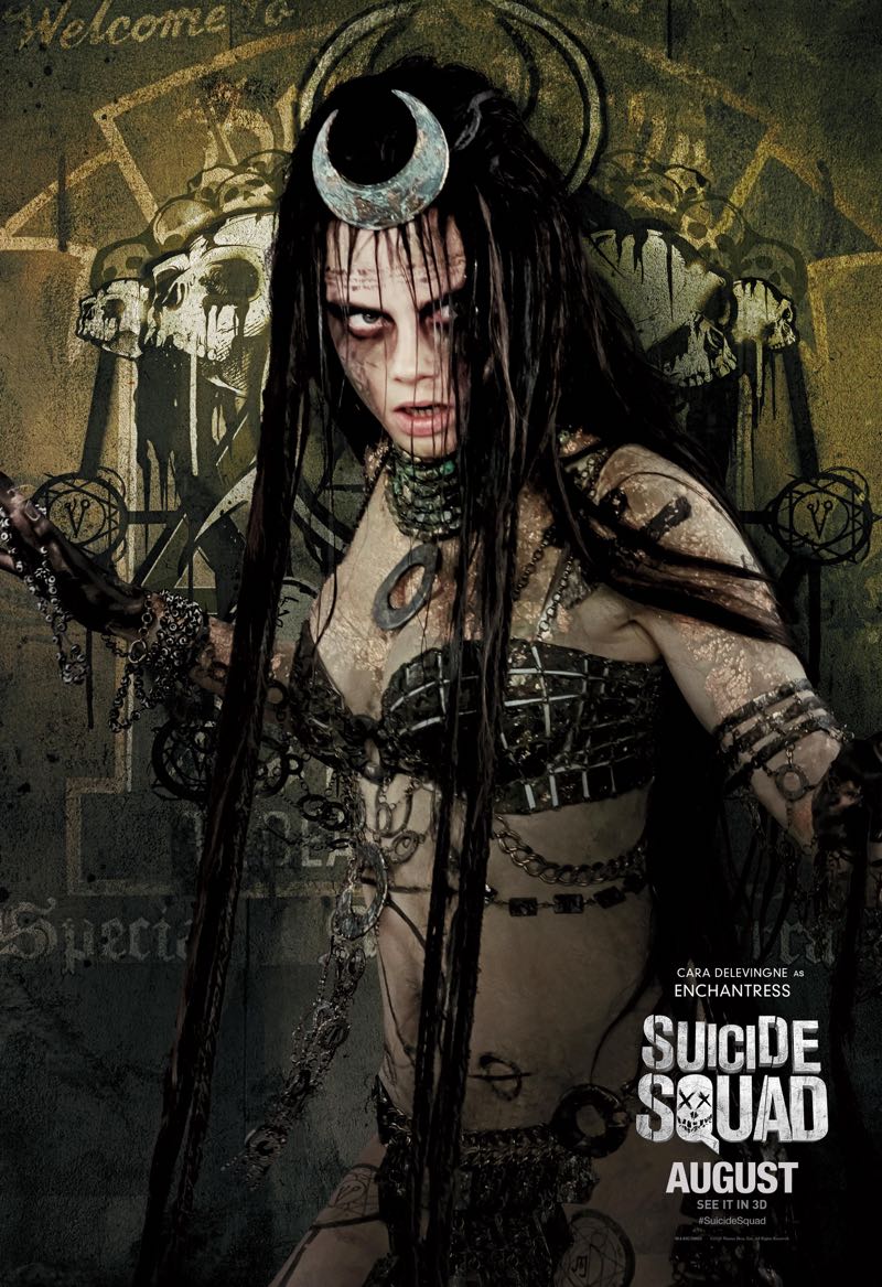 Enchantress Suicide Squad character poster