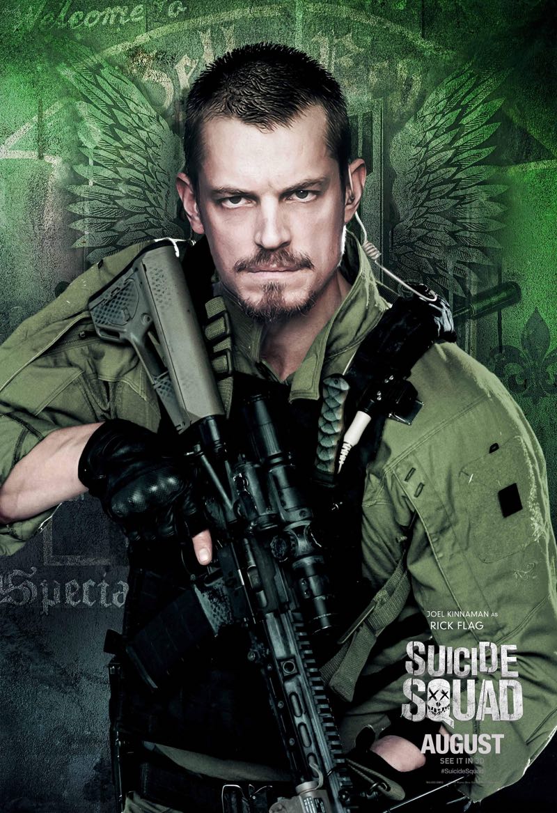 Rick Flagg Suicide Squad character poster