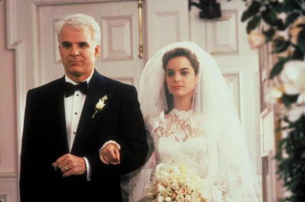 FATHER OF THE BRIDE Steve Martin and Kimberly Williams-Paisley