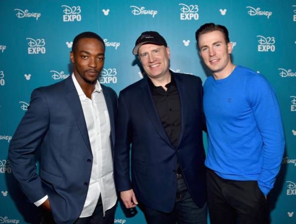 Captain America Civil War Anthony Mackie Kevin Feige Chris Evans