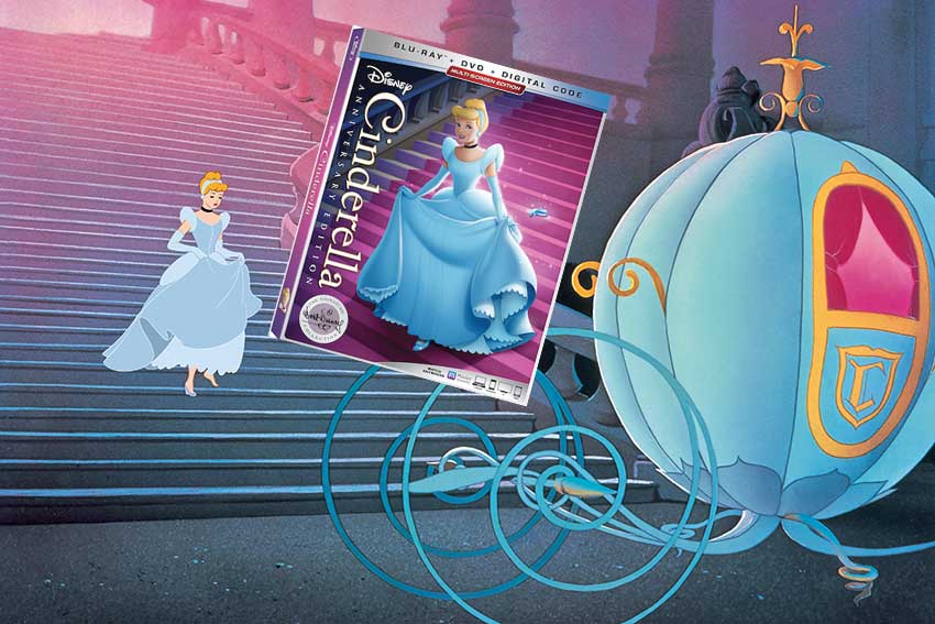 Cinderella Anniversary Edition Bluray giveaway