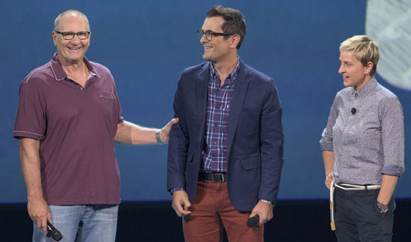 D23 Finding Dory EllenGeneres, Ty Burrell and O'Neill