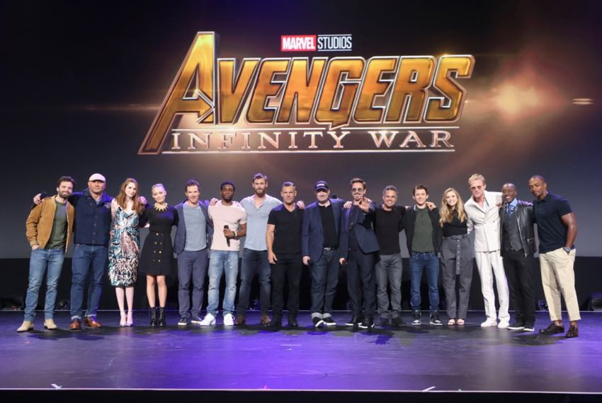 D23 Expo 2017 Marvel Entire Cast