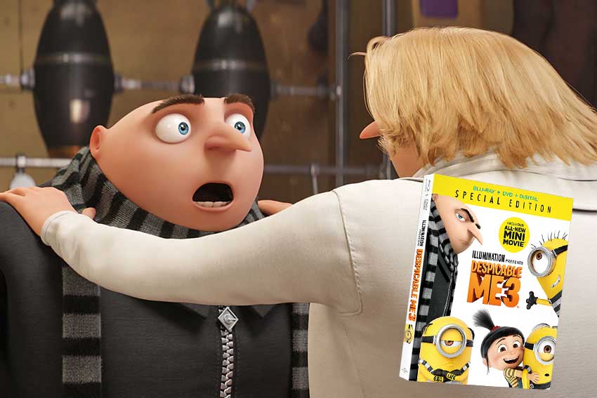 Despicable Me 3 Blu ray Giveaway