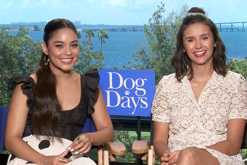 Dog Days Nina Dobrev Vanessa Hudgens interview