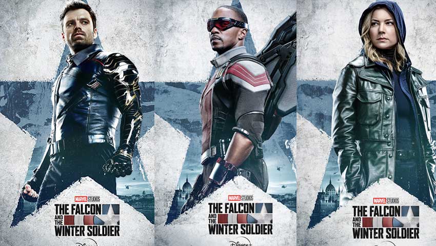 Falcoln and Winter Soldier character poster