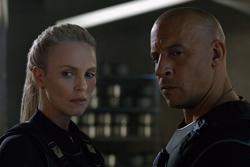 Fate of the Furious Vin Diesel Charlize Theron