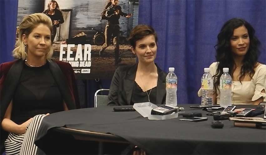 Fear The Walking Dead WonderCon Interview Jenna Elfman Maggie Grace