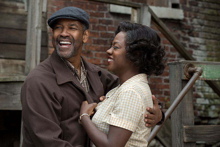 Fences director /star Denzel Washington and Octavia Spencer