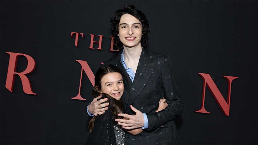 Finn Wolfhard and Brooklynn Prince The Turning Premiere 850