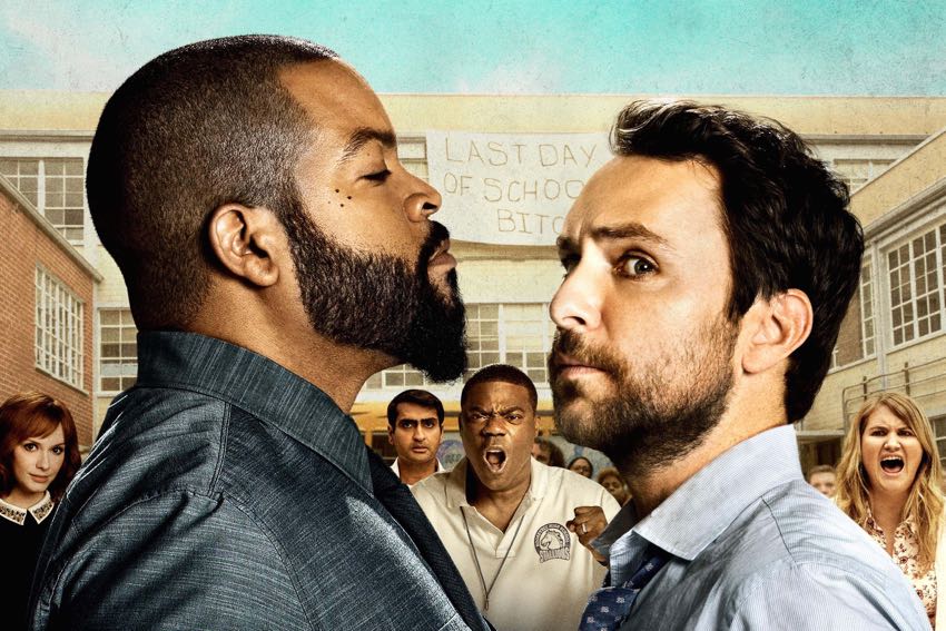 Fist Fight Movie Poster Ice Cube and Charlie Day