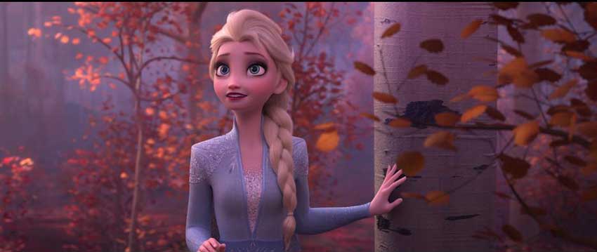 Frozen 2 Elsa movie still
