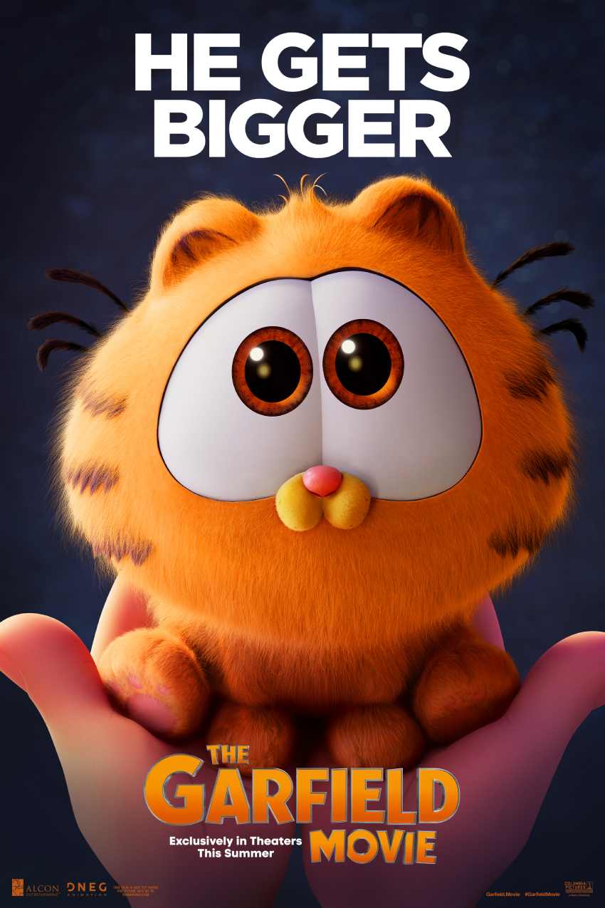 Garfield movie 2024 poster