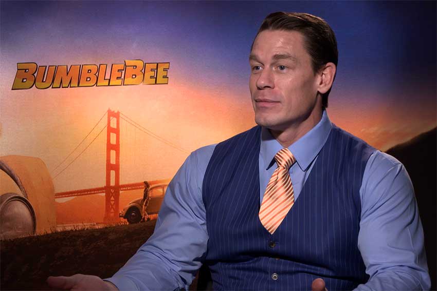 John Cena Bumblebee CineMovie interview 850
