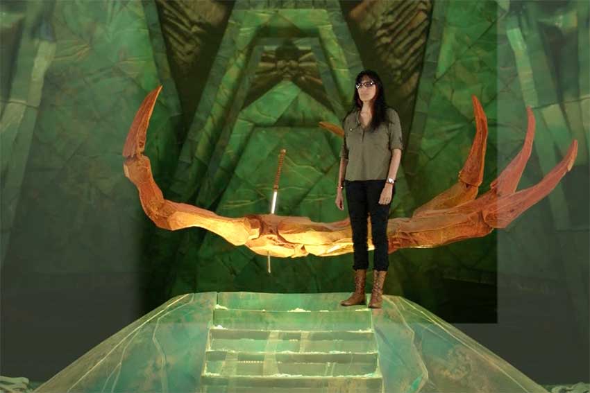 Kubo and Two Strings Green Screen