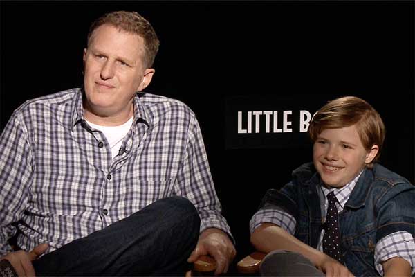 Little Boy interview with Michael Rapaport and Jakob Salvati