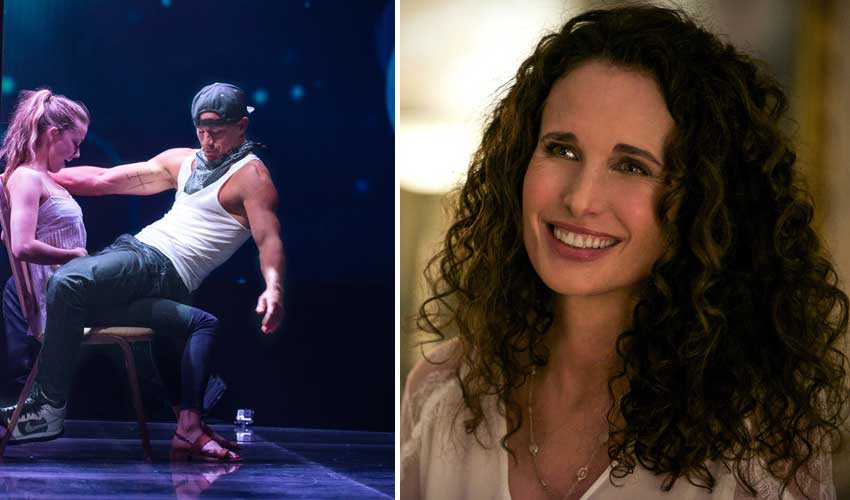 Magic Mike XXL AndieMacDowell ChanningTatum AmberHeard