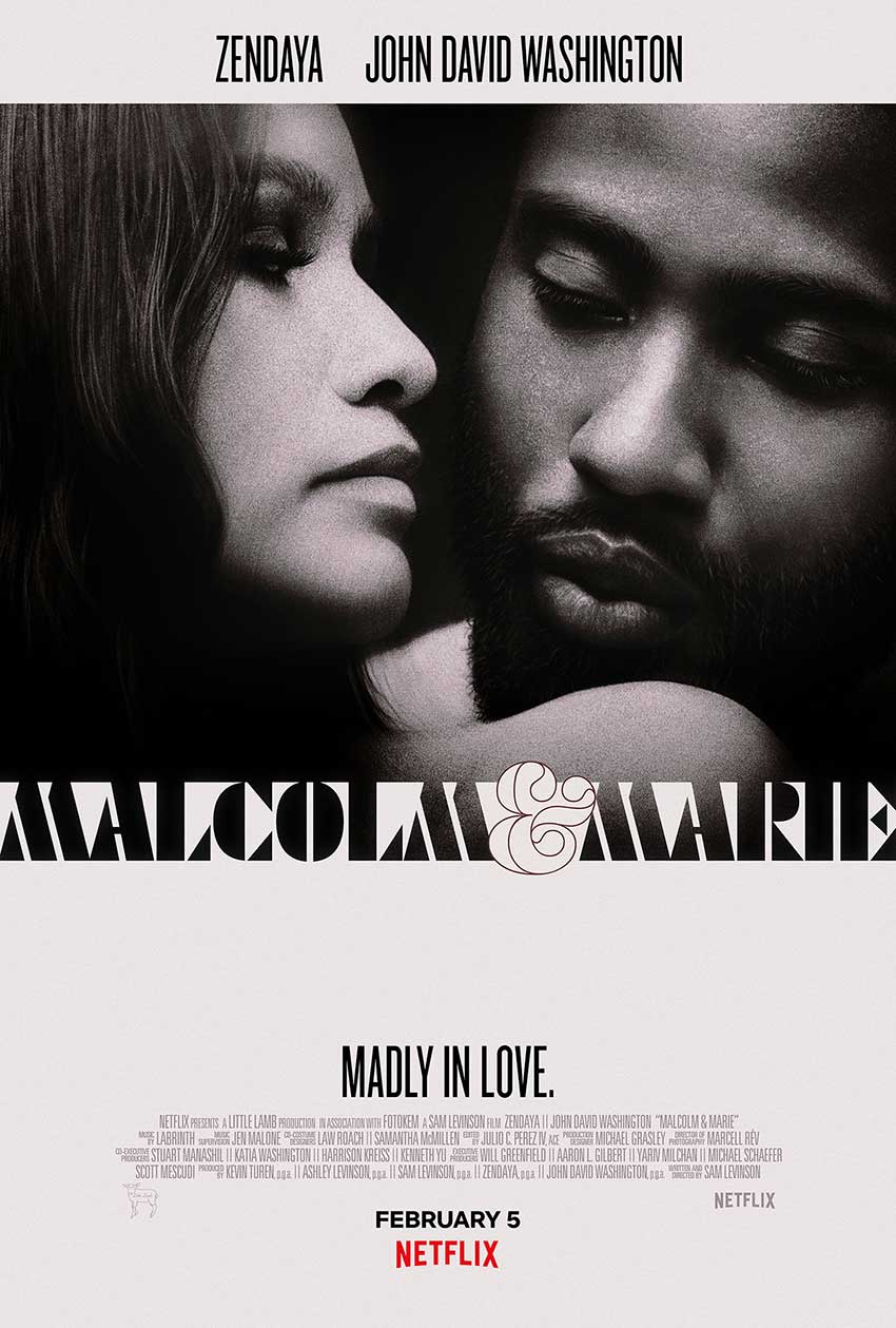 Malcolm and Marie Netflix movie