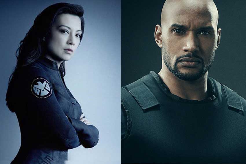 Ming Na Wen Henry Simmons Agents of Shield