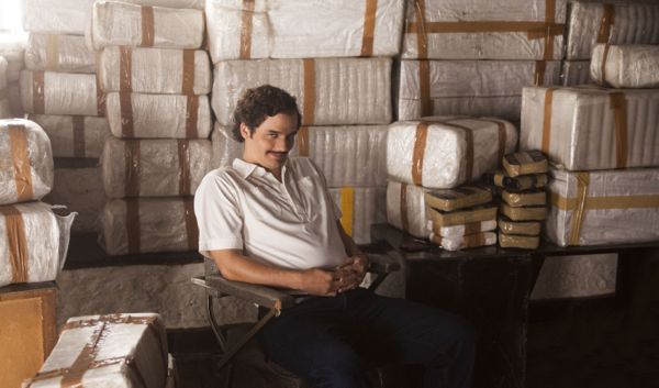 Wagner Moura as Pablo Escobar in the Netflix Original Series "Narcos." Photo credit: Daniel Daza/Netflix 