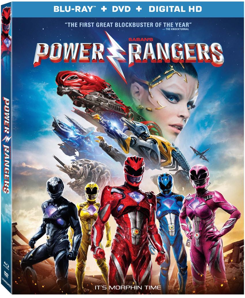 New Saban Power Rangers Blu ray Combo Pack package 1
