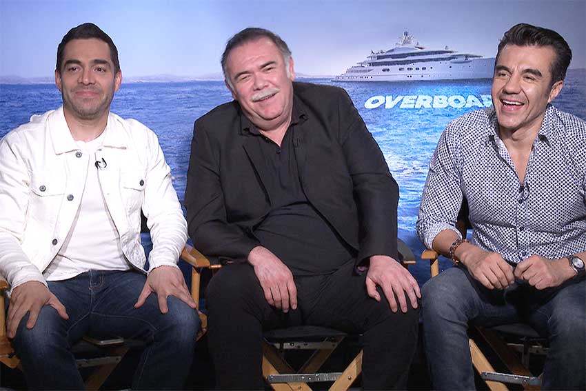 Overboard movie Omar Chaparro Jesus Ochoa Adrian Uribe Interview