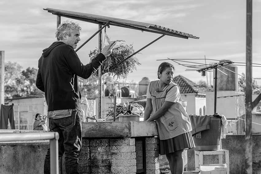 Roma Netflix Alfonso Cuaron and Yalitza Aparicio