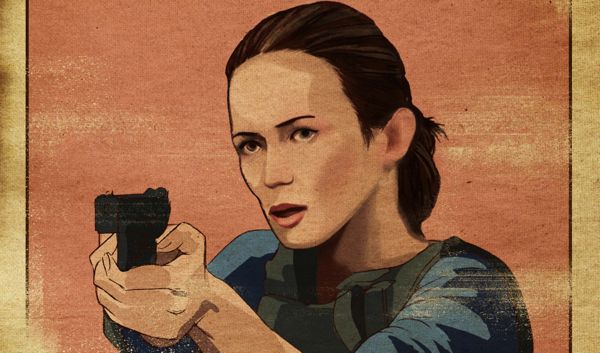 Sicario movie Emily Blunt loteria posters1