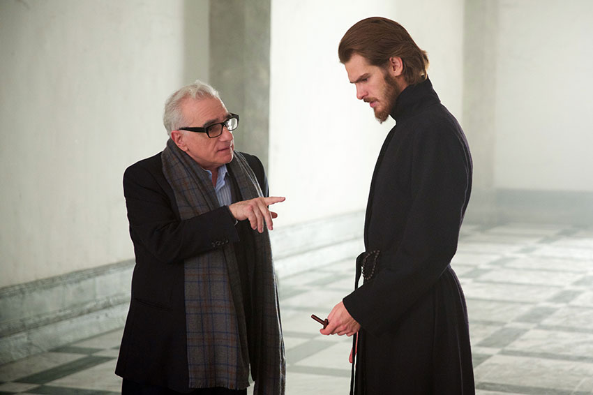 Silence Martin Scorsese and Andrew Garfield