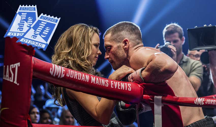 Southpaw Jake Gyllenhaal Rachel McAdams giveaway