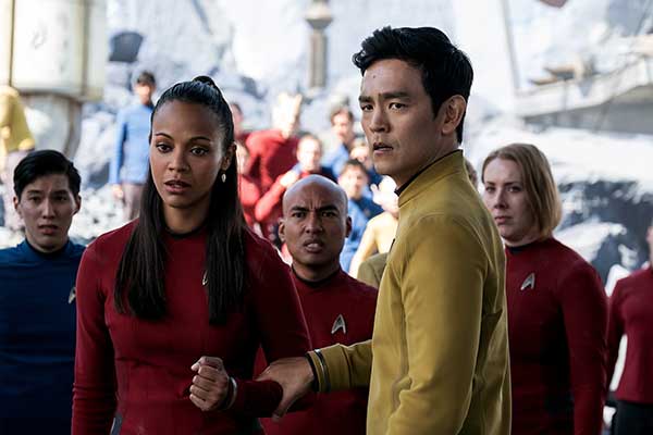 Star Trek Beyond Zoe Saldana John Cho