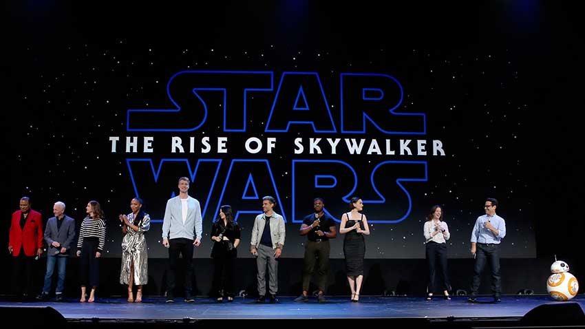 Star Wars Rise of Skywalker D23 Expo Panel Cast