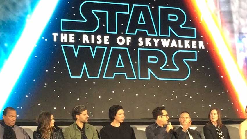 Star Wars Rise of Skywalker LA press conference