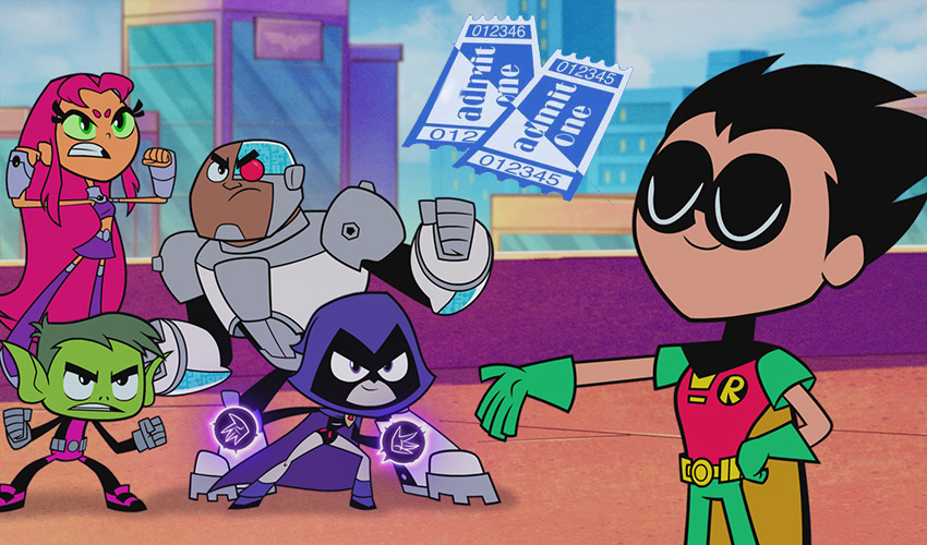 Teen Titans Go To The Movies ticket giveaway