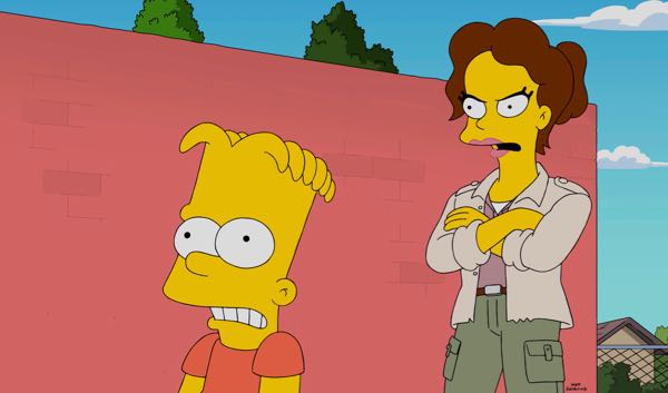 The Simpsons Sofia Vergara Voice (Image courtesy of: FOX Broadcasting Co.)