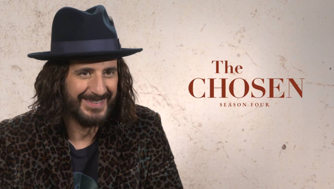 Actor Jonathan Roumie interview as Jesus Christ in The Chosen season4